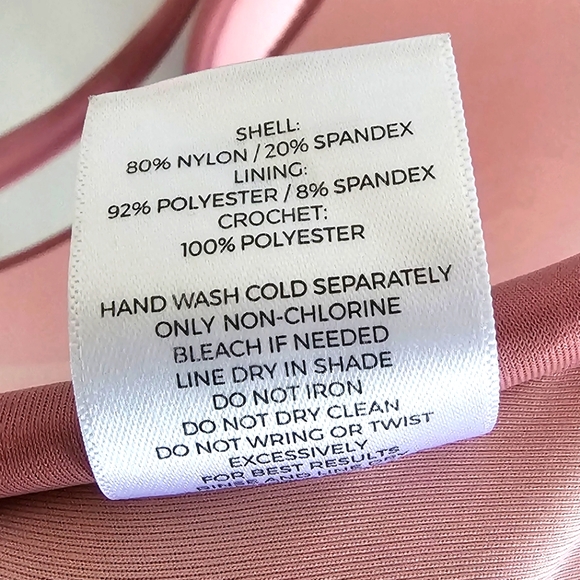 Shade & Shore Women's Shore Crochet Bikini Top Size 38D - Picture 7 of 10